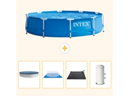 Intex Piscina Com Estrutura Redonda - 366x76 Cm - 5-peças S92
