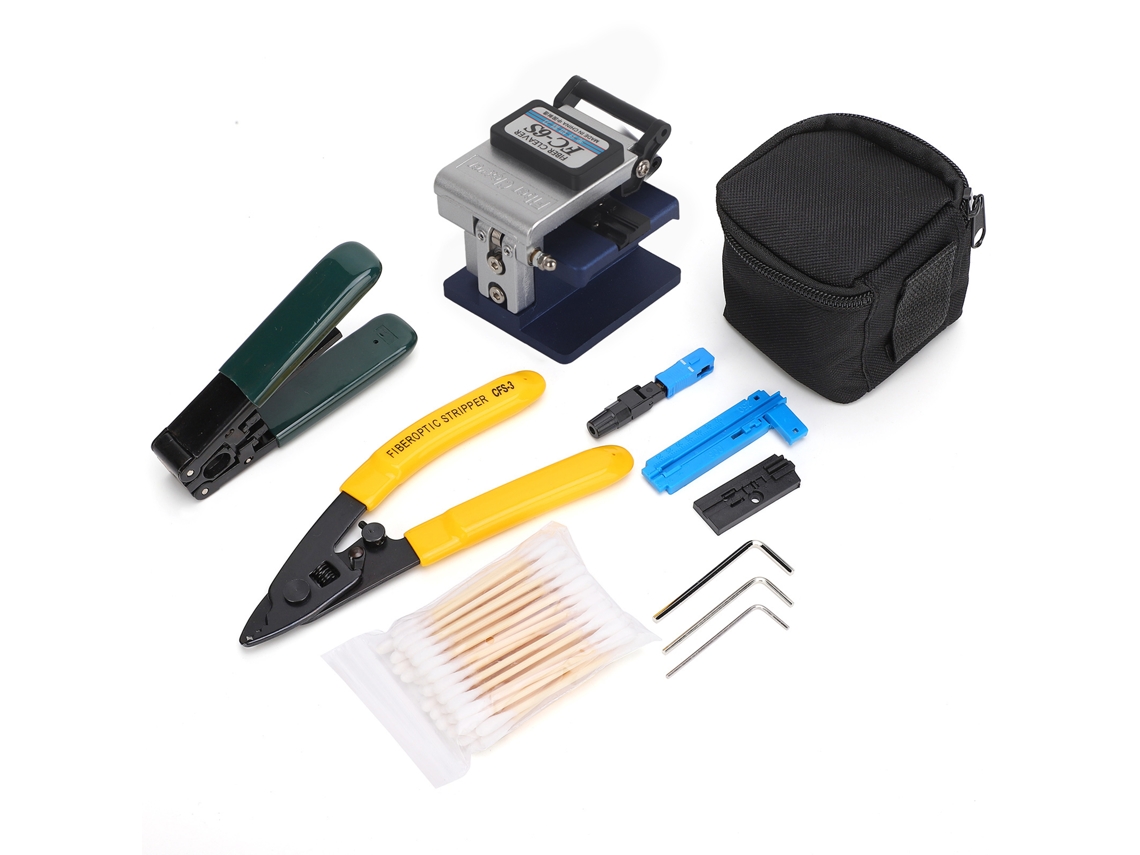 Kit de Ferramentas para Splicing Ftth YURU com Cortador de Fibra Fc 6s