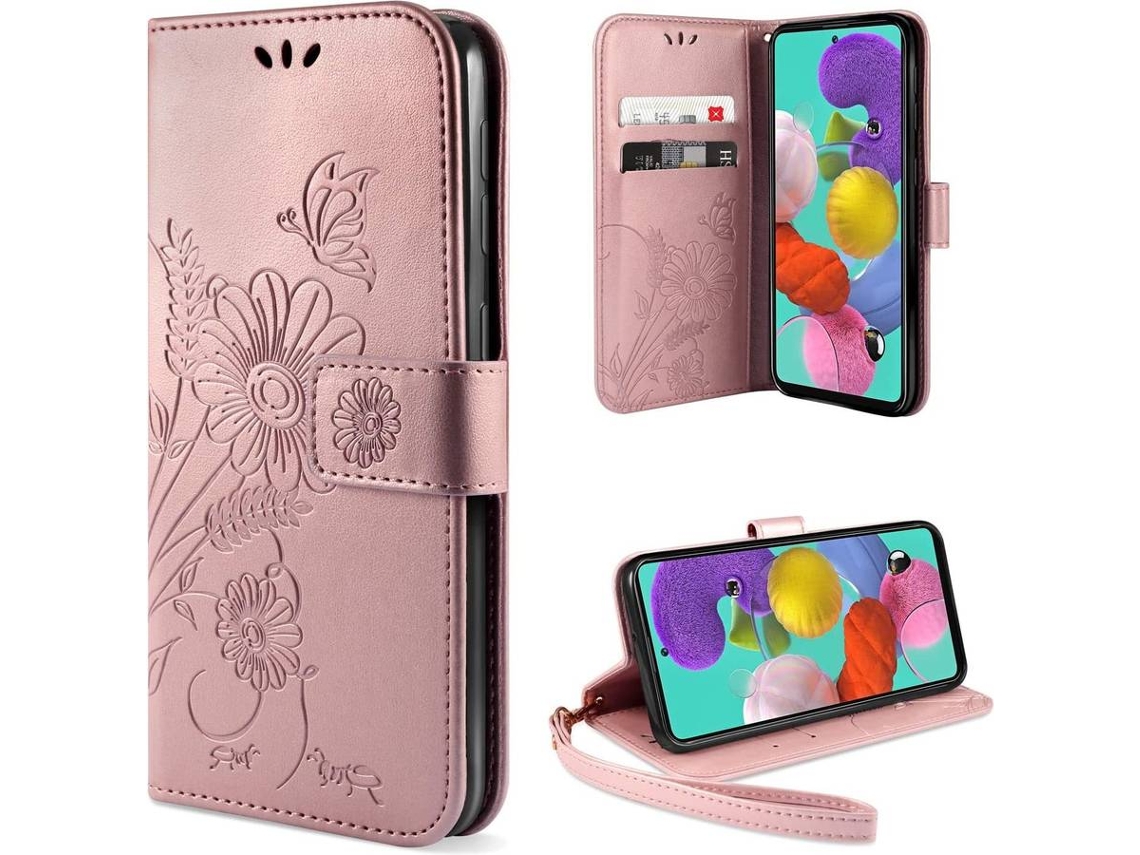 Capa Samsung Galaxy A51 HONGWE. Rosa