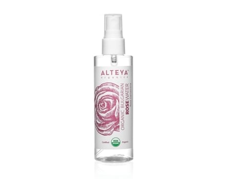 Água De Rosas Orgânica Da Bulgária Alteya Em Spray, 100ml