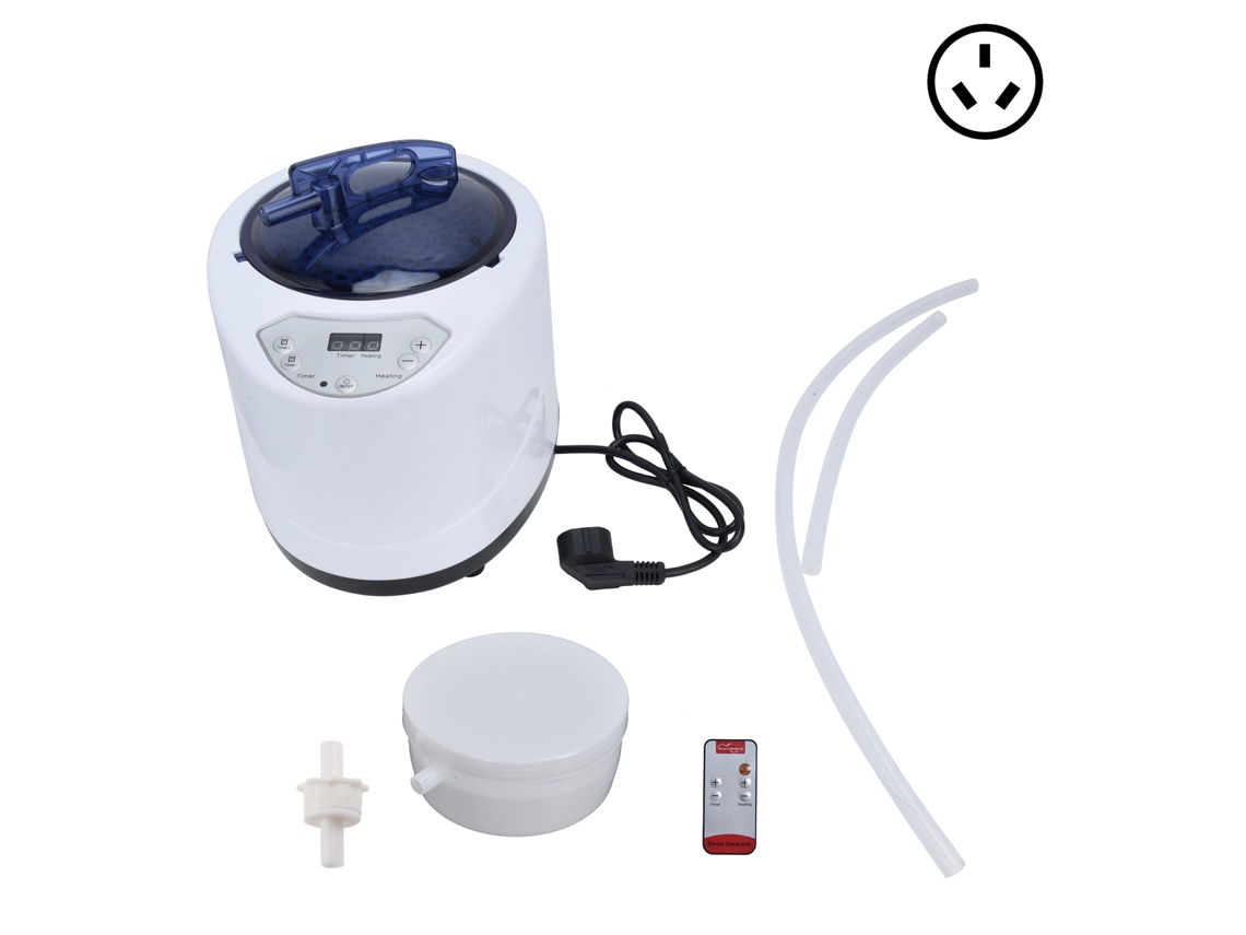 Máquina de Vapor de Sauna Portátil 1000w com Gerador de Vapor para Spa com Plug UK com Primerox