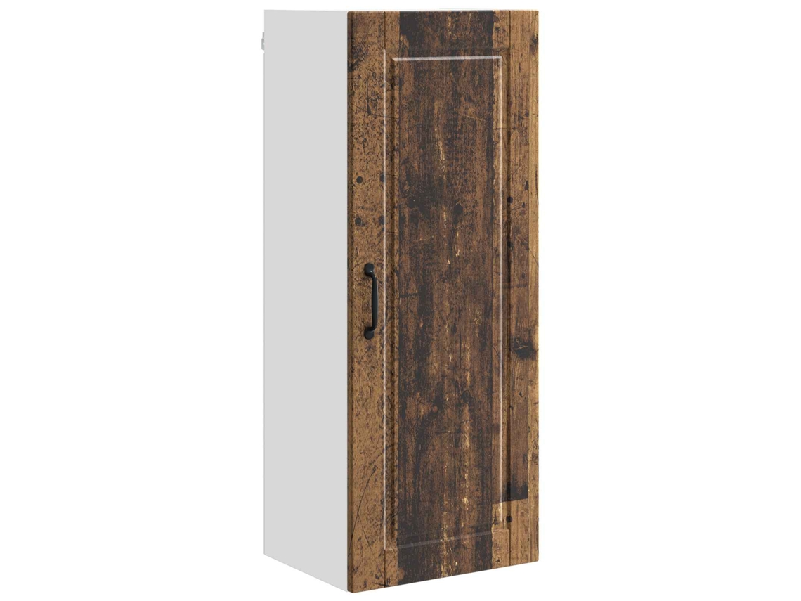 Armário de cozinha com porta em madeira antiga 40x31x100 cm MAISON EXCLUSIVE