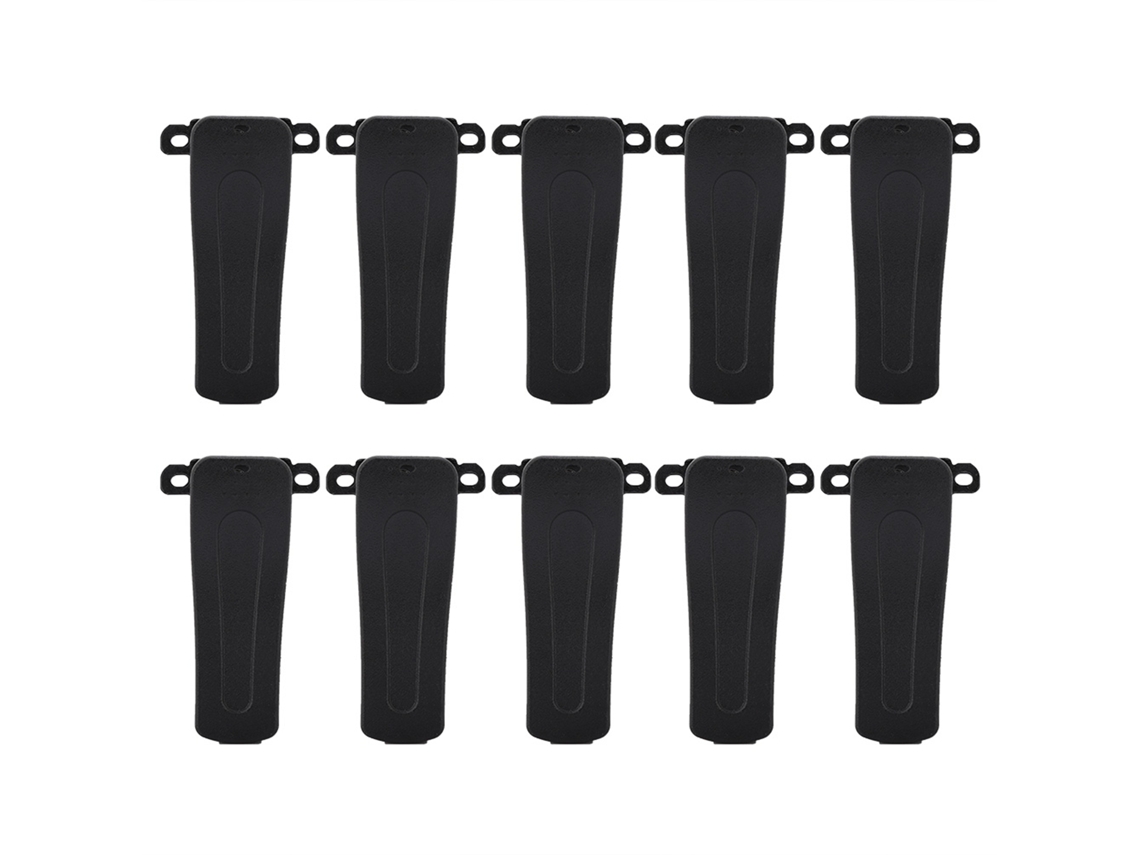 Aetheria 10pcs Clip de Cinto para Walkie Talkie Baofeng Bf 888s Bf 666s Bf 777s Retevis H777 H 777