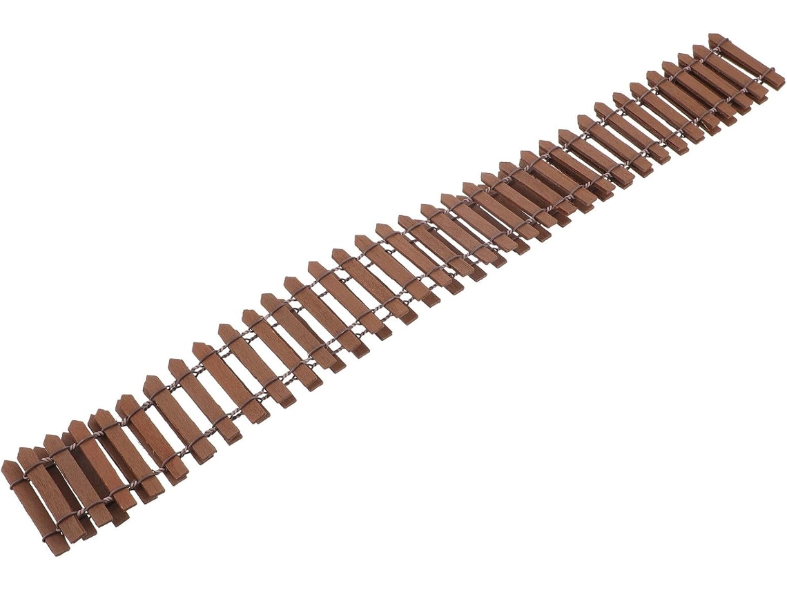 Miniatura de Cerca em Ferro com Efeito Realista. Não Se Deforma Facilmente. para Jardins de Fadas Artesanais e Vasos de CHABERLU