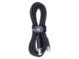 Cabo Usb-c Para Dc Macho-macho 7.4x5.0mm, 100w Pd, Carregamento E Extensão.