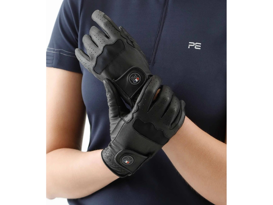Luvas para Equitação PREMIER EQUINE (Mulher - Preto - XL)
