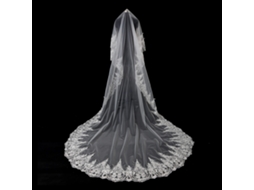 Véu De Noiva Longo Luxuoso Elegante