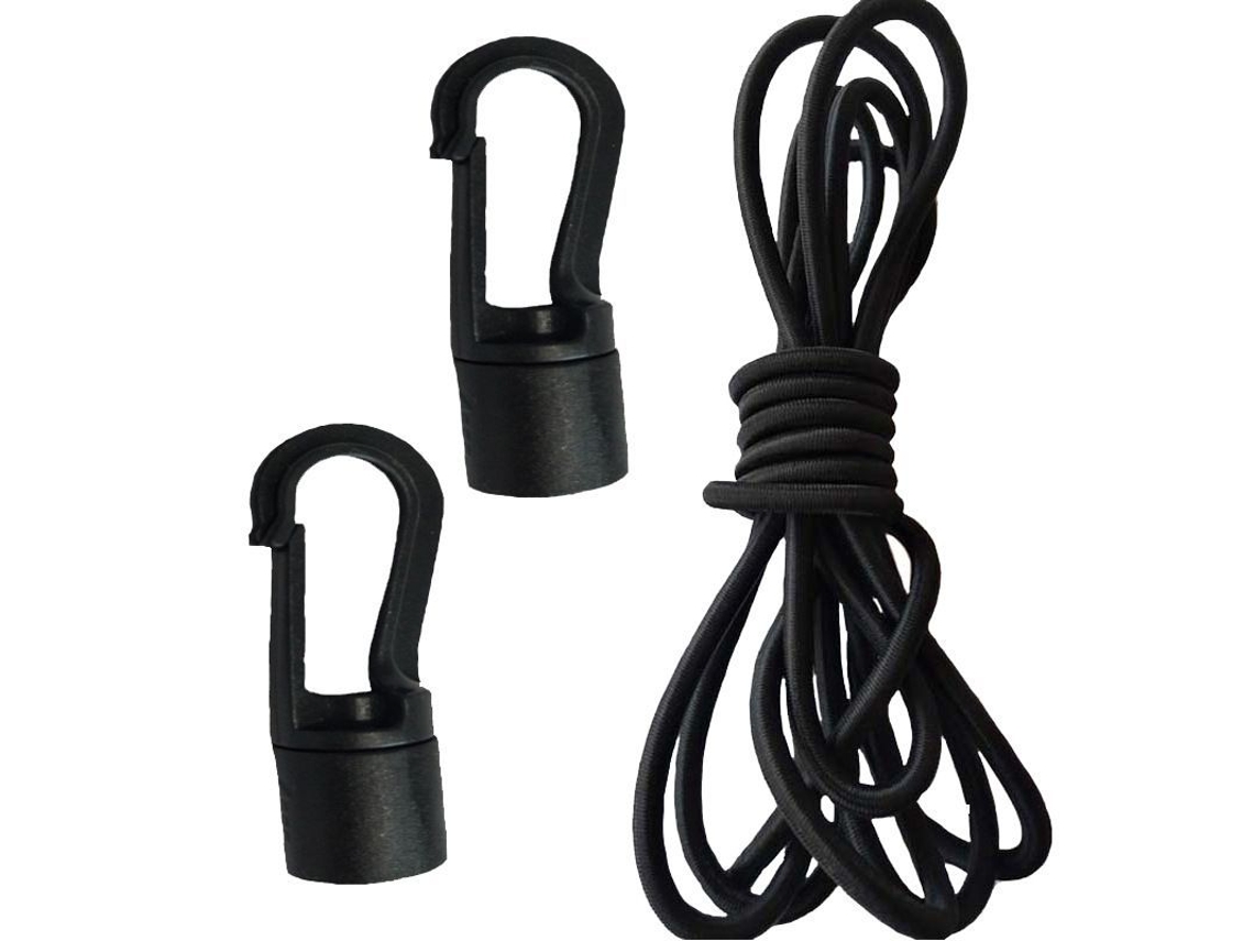 Accesorios De Kayak Com Corda Elástica 6mm 2.5m Antiderrapante Para Deportes Aquáticos E Pesca