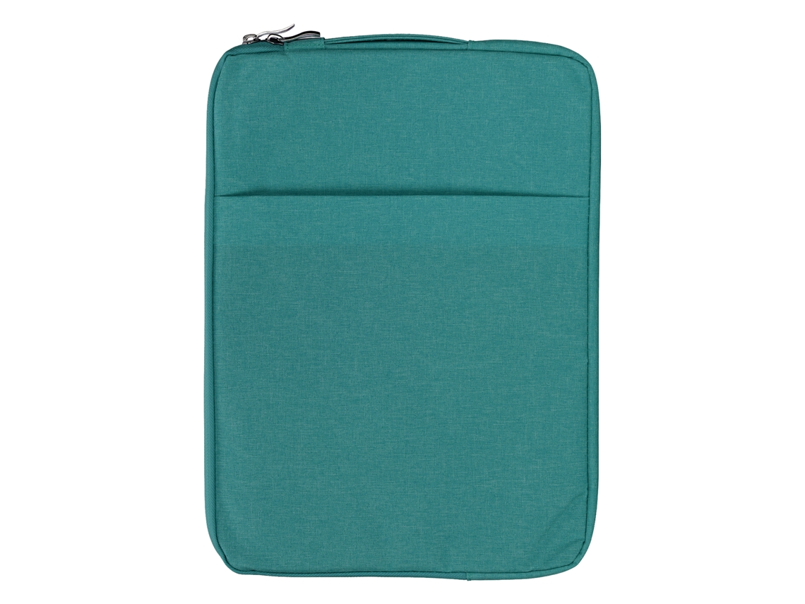 2026zentro-capa De Laptop 15.6 Polegadas 39x29x2cm Design De Duas Camadas Poliéster Case Para Hp Dell Dark Cyan