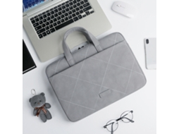 Bolsa Para Laptop De Ombro Único (portátil Empresarial, Cor Prata-cinza)
