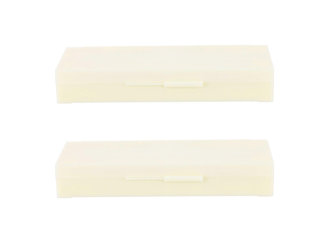 Conjunto De 2 Caixas Para Lâminas De Microscópio Com Vários Compartimentos, Suporte Para Armazenamento De Lâminas E Recipiente Para Lâminas. Hengjian