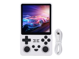 Console Retrô Portátil LAXISCREED 4 Polegadas Ips 16g 256g Branco