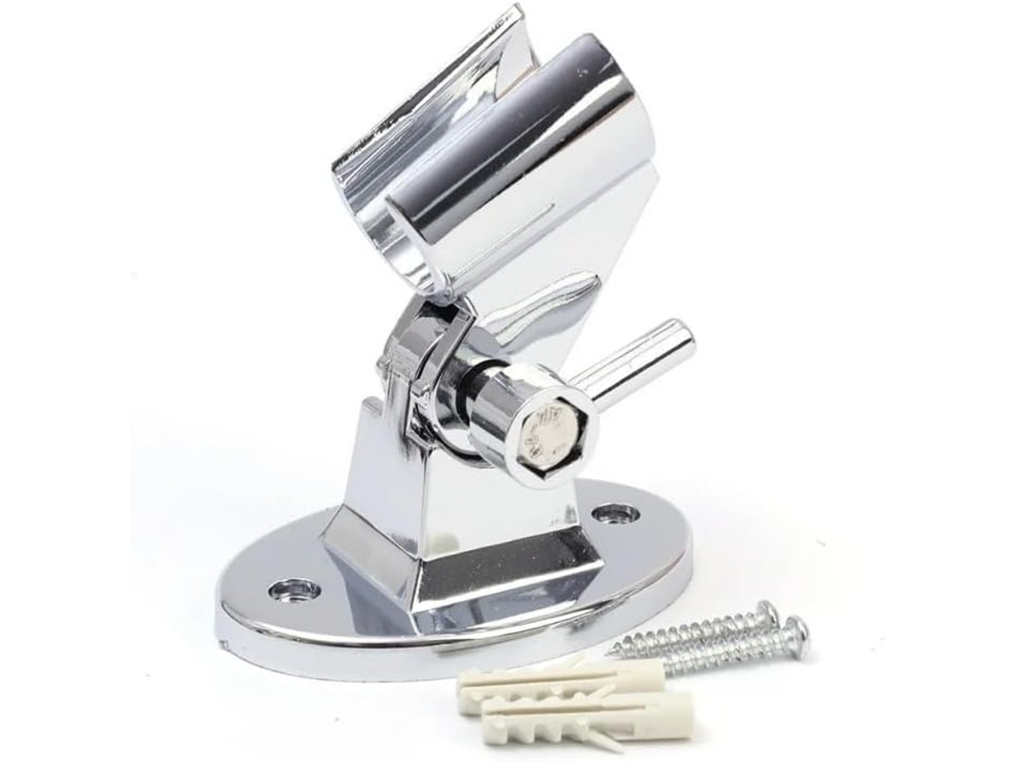 Suporte De Chuveiro Ajustável Com Base Fixa, Universal, Para Montagem Na Parede, Com Ventosa Para Ducha Manual, Ideal