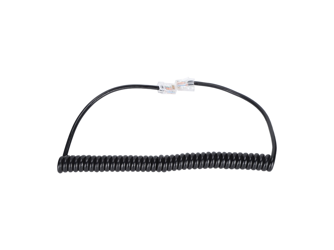 Cabo de Microfone Mali Handheld PVC RJ 45 para Icom Hm 151 Ic 7000 Ic 7100