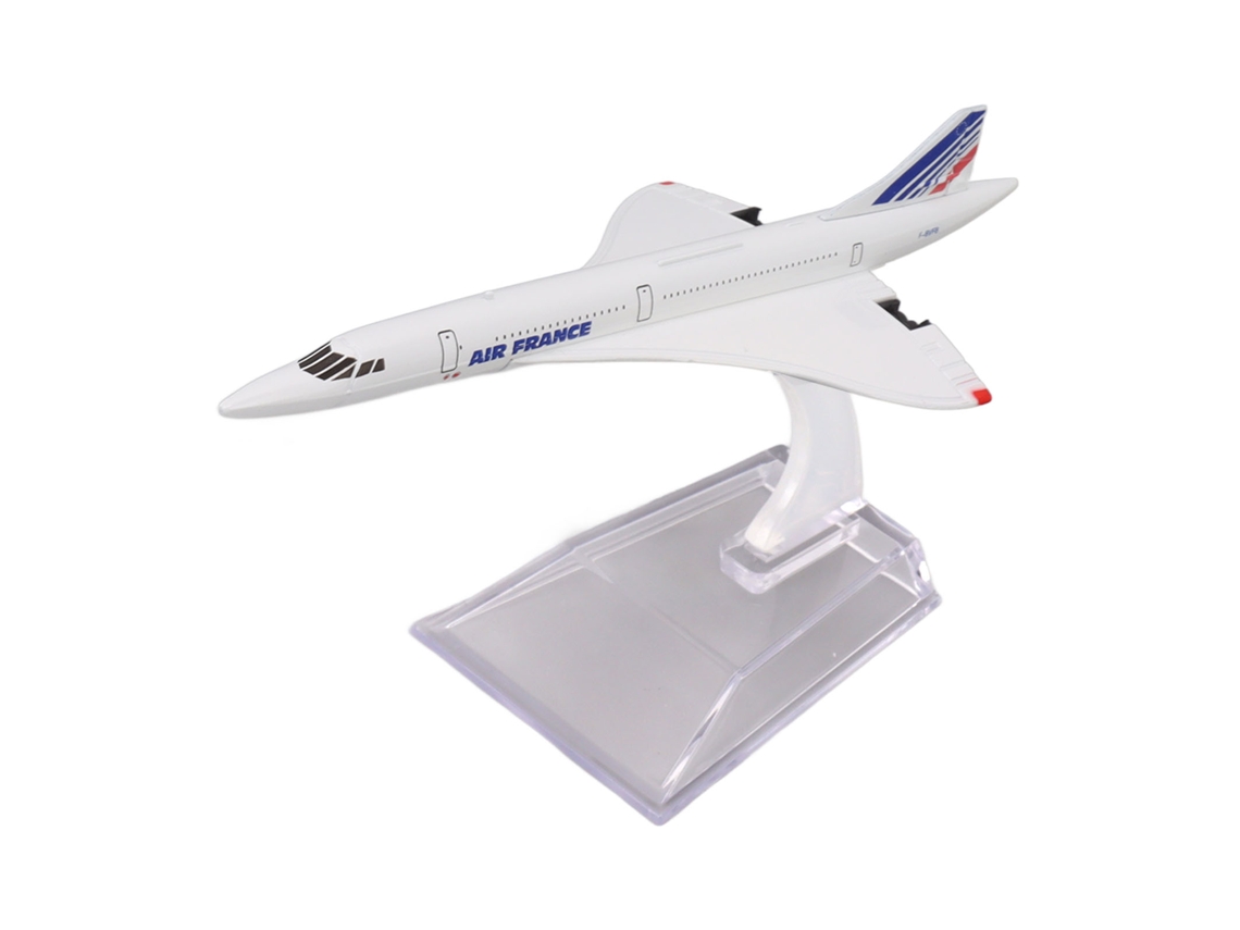 Mali modelo de Avião de Liga Die Cast Alta Simulação 15,5cm para Coleção e Decoração