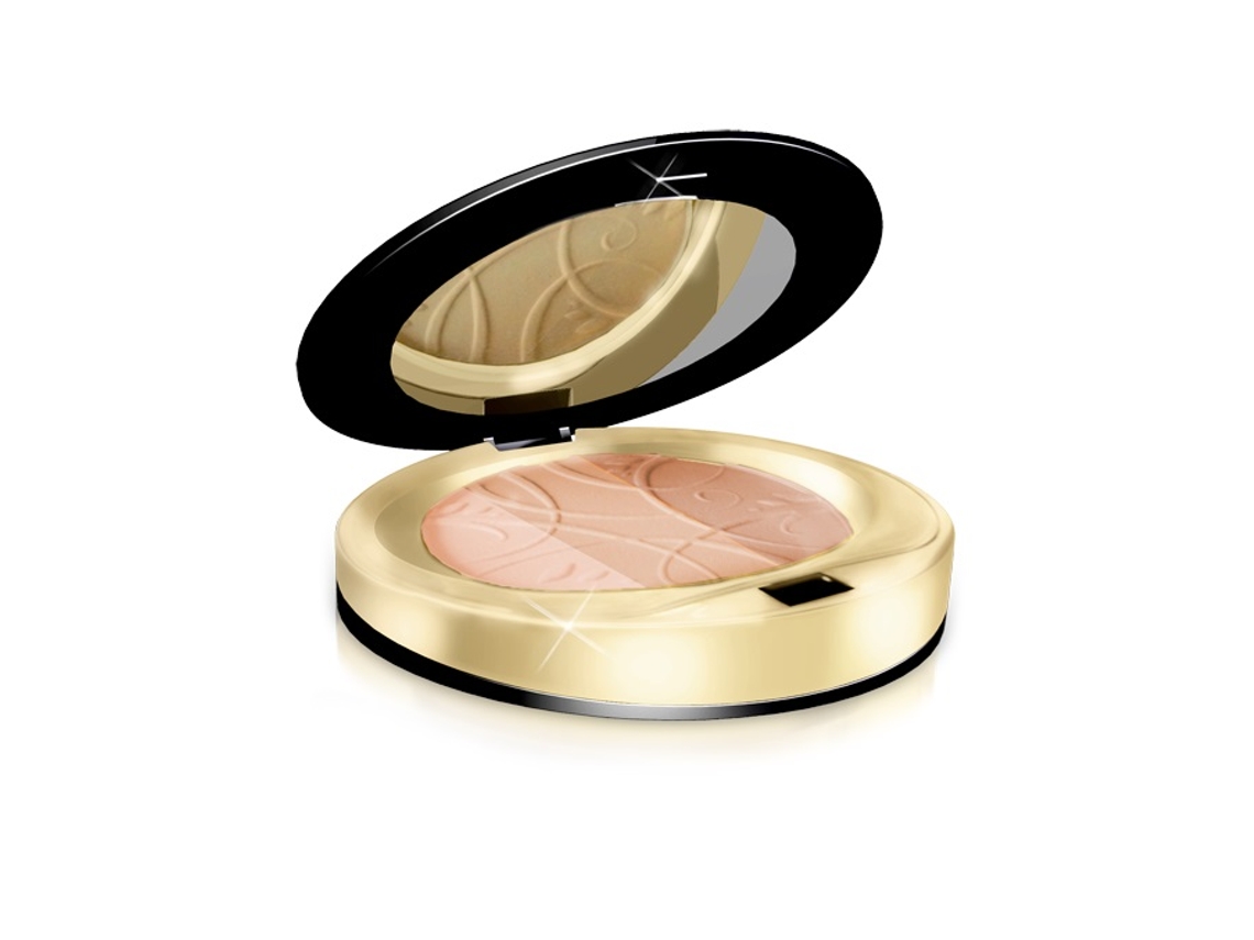 Luxury Shimmer Compact Powder, 204 Shade, 9g Eveline Cosmetics