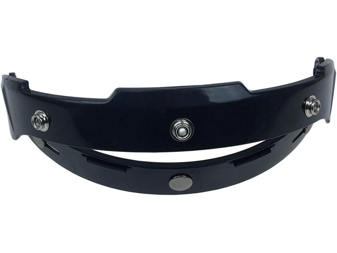 Base Para Capacete Flip Up Milageto, Adaptador De Montagem Em Plástico, Fixação Da Viseira Em Três Pontos, Montagem