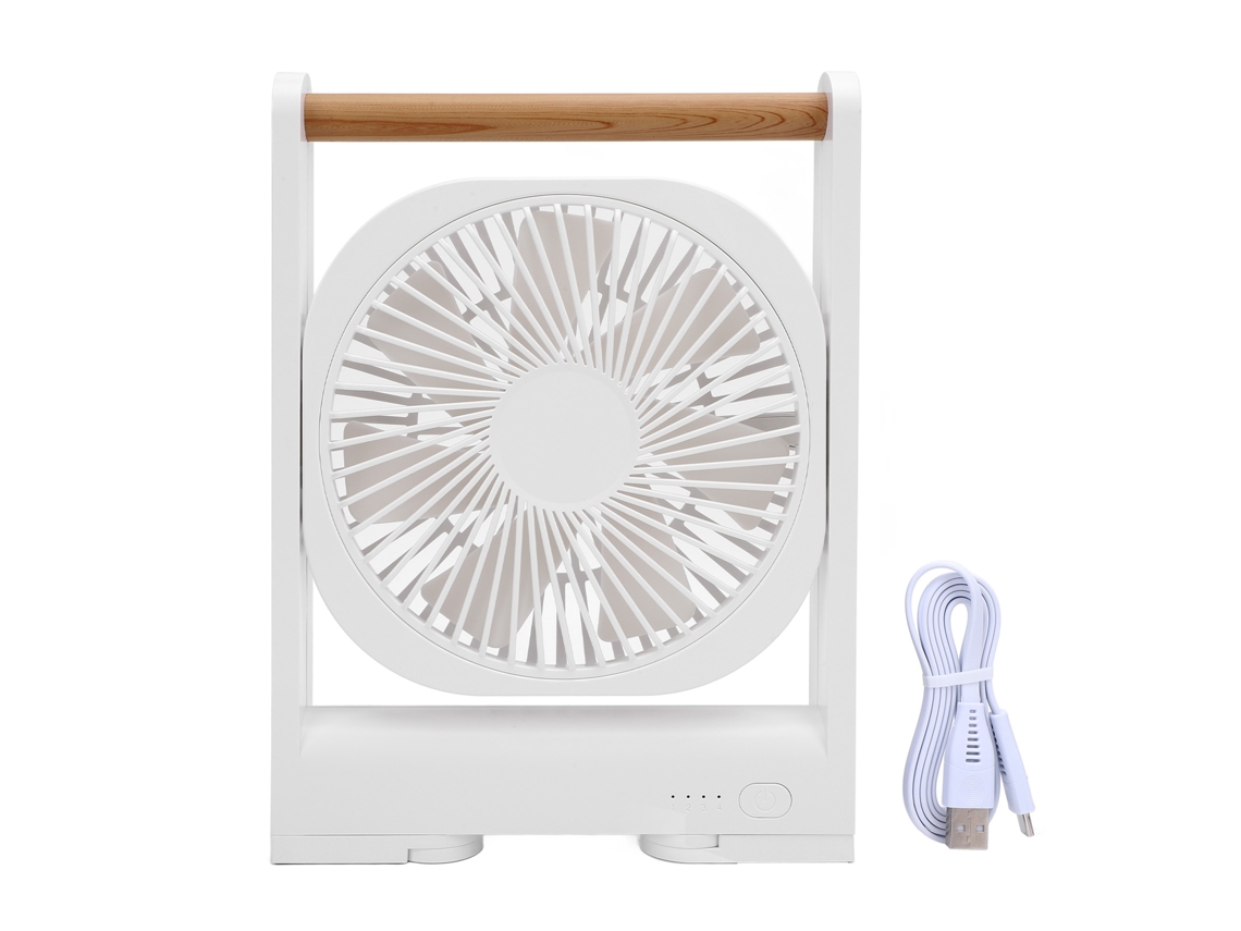 Laxiscreed Ventilador De Mesa Portátil E Magnético, Ideal Para Ambientes De Trabalho