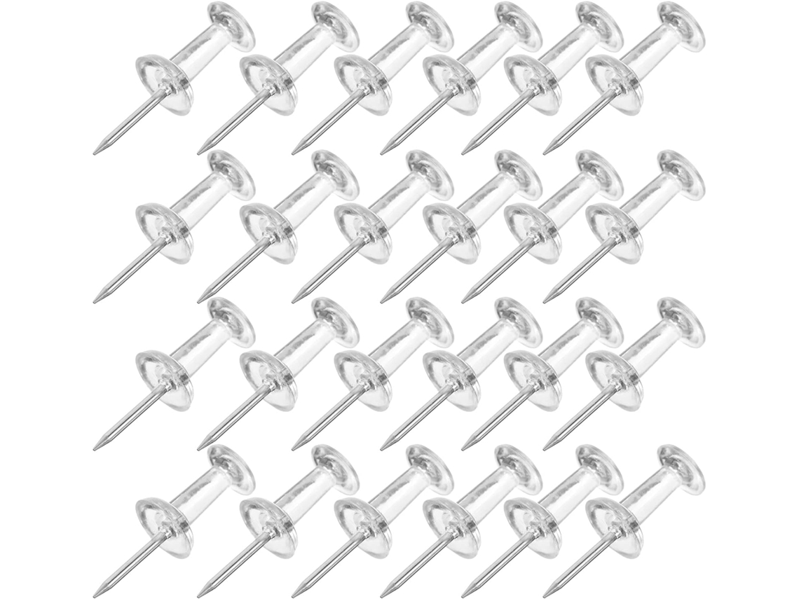 500 Tachinhas Transparentes Resistentes 500 Plástico