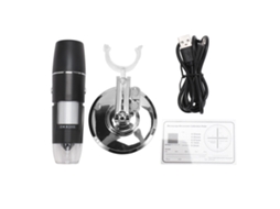Microscópio Digital Sem Fio 0-1000x 8 Luzes Led Câmera Usb Wifi Portátil Mini Para Telefone Pc Tablet