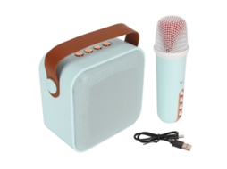 Altifalante Ktv Portátil LAXISCREED com Microfone Sem Fio