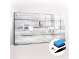 Quadro Magnético Tábuas Pintadas Para O Quarto Das Crianças Espelharte (120x60 Cm)