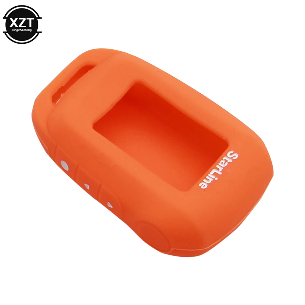 Capa de Silicone Versão Russa para Controle Remoto Starline A92 A94 A64 com Visor Lcd. AQUAFORGE
