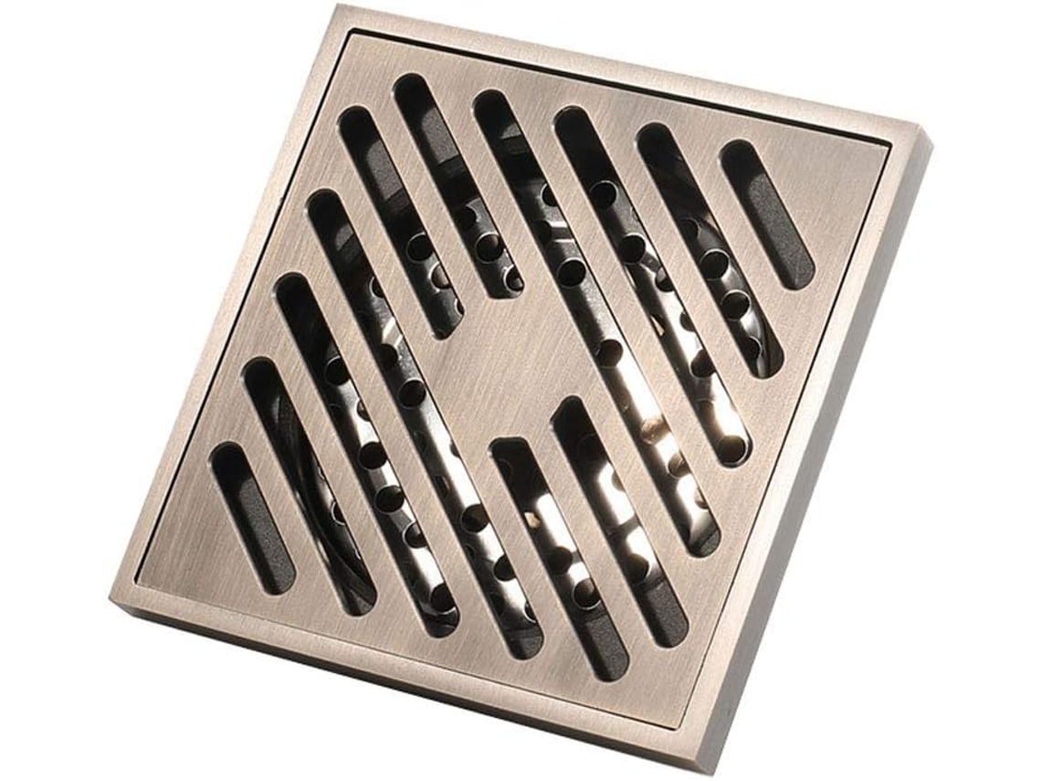 Ralo de Piso em Aço Inoxidável, 160mm, para varanda AQUAFORGE