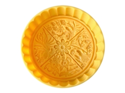 Forma Para Mooncakes Artesanais Plum Orchid - Grande, Tradicional, Para Doces Festivos - Utensílio De Cozinha Para Entusiastas Da Confeitaria