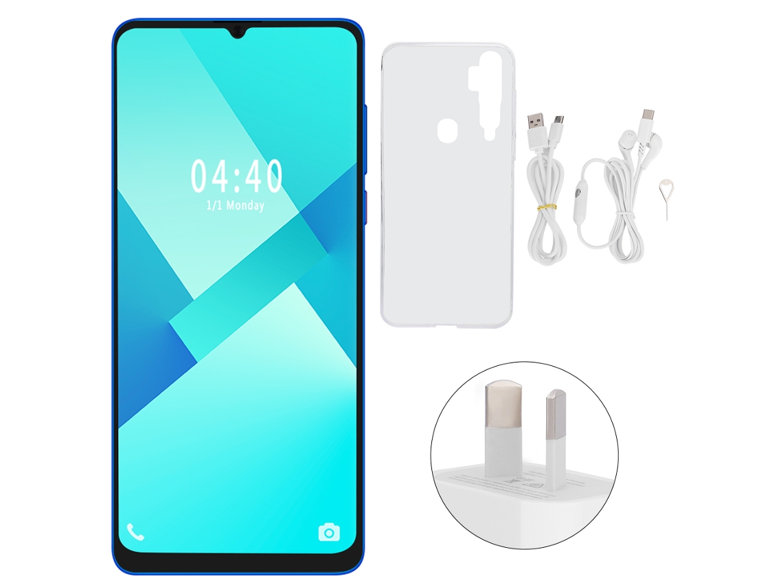 Smartphone Laxiscreed Com Tela De 6,7 Polegadas E Desbloqueio Facial Fácil