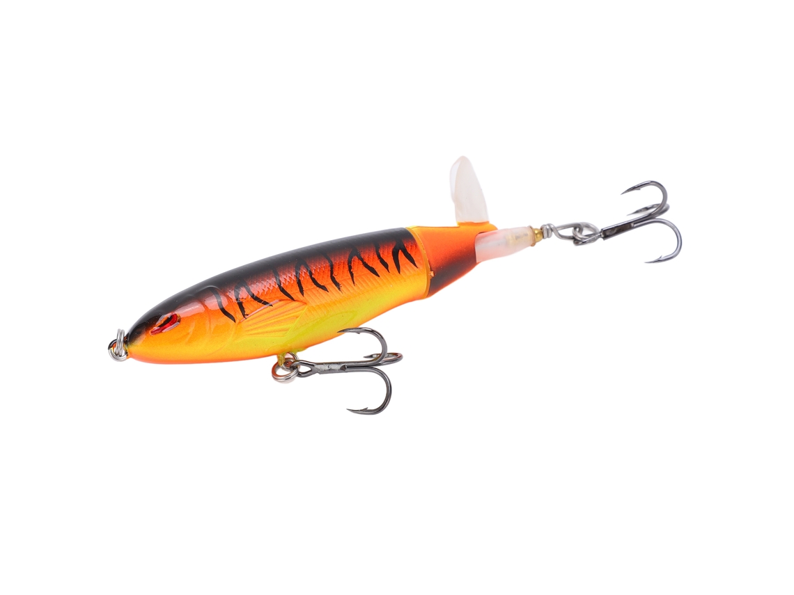 Lure (bionic Minnow Design, Strong Treble Hook) Tractor Minnow Artificial Bait Lure 4