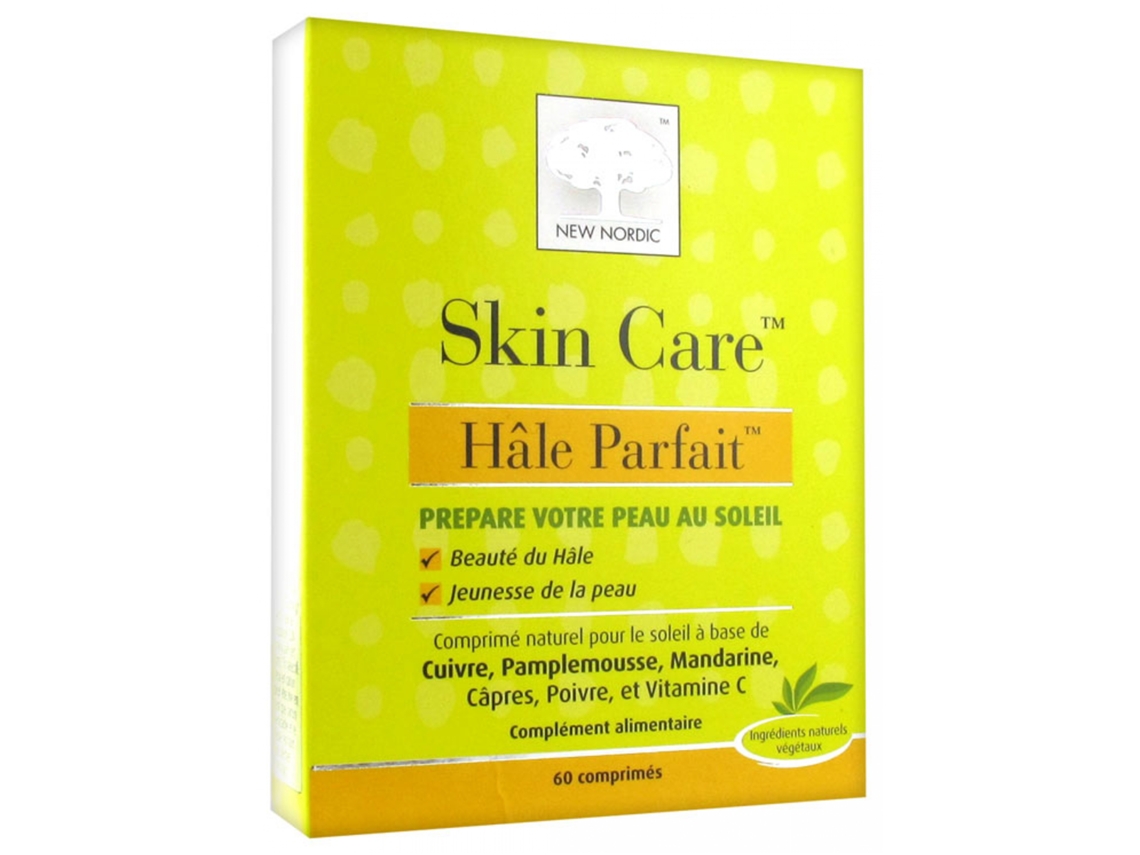Cuidados com a Pele Bronzeado Perfeito 60 Comprimidos NEW NORDIC