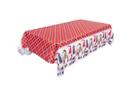 Toalha de Mesa de Tecido para Natal e Festas de Inverno RNEMITERY