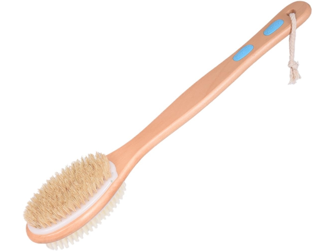 Lurelia Escova De Silicone Para Costas, Silicone Macio, Cabo Longo E Dupla Face, Uso Diário