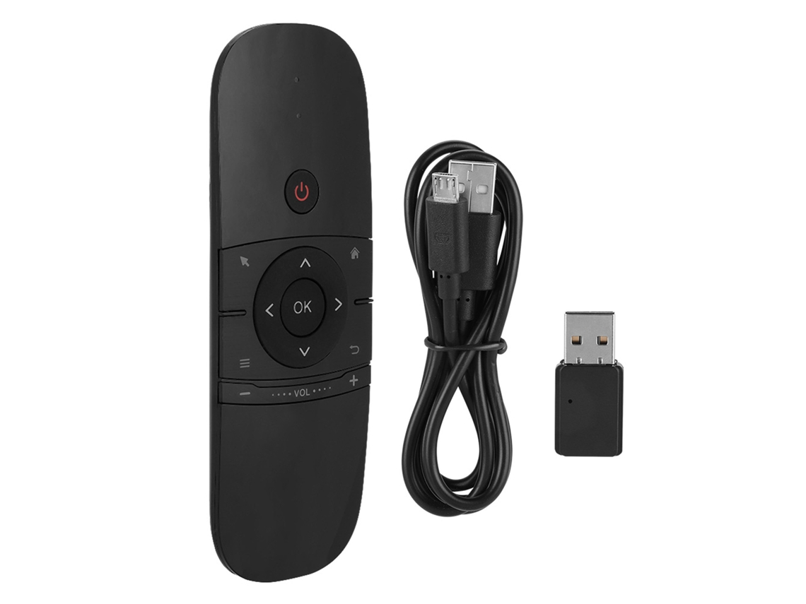 Mini Teclado E Mouse Sem Fio 2.4g Com Controle Remoto Para Android/windows Aquaforge