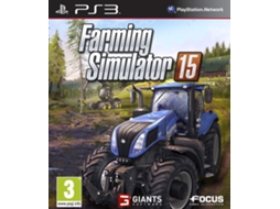 Jogo PS3 Farming Simulator 15 — Simulação | Idade Mínima Recomendada: 3