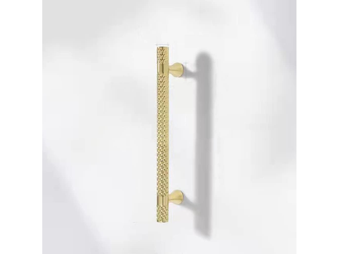 Puxador E Maçaneta Para Porta 128 Youth Furniture, Em Liga De Zinco Preta.