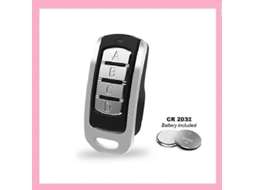Controle Remoto Universal Multifrequência para Portão de Garagem 280 868mhz, Abridor Eletrônico de Portão 4 em 1, Controle Remoto Manual TAISHENGDA