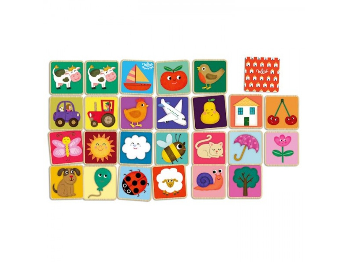 Jogo de Tabuleiro VILAC Memory Game (2 Anos)