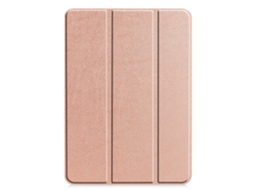 Capa Para Apple Ipad Pro 11 2024 Ouro Rosa