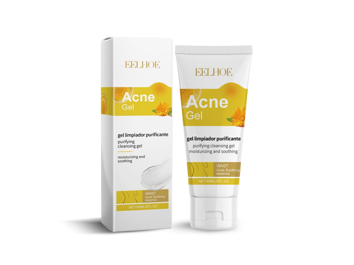 Gel de Limpeza Suave para Cuidado com Acne na Pele da Cintura Hidratação Diária