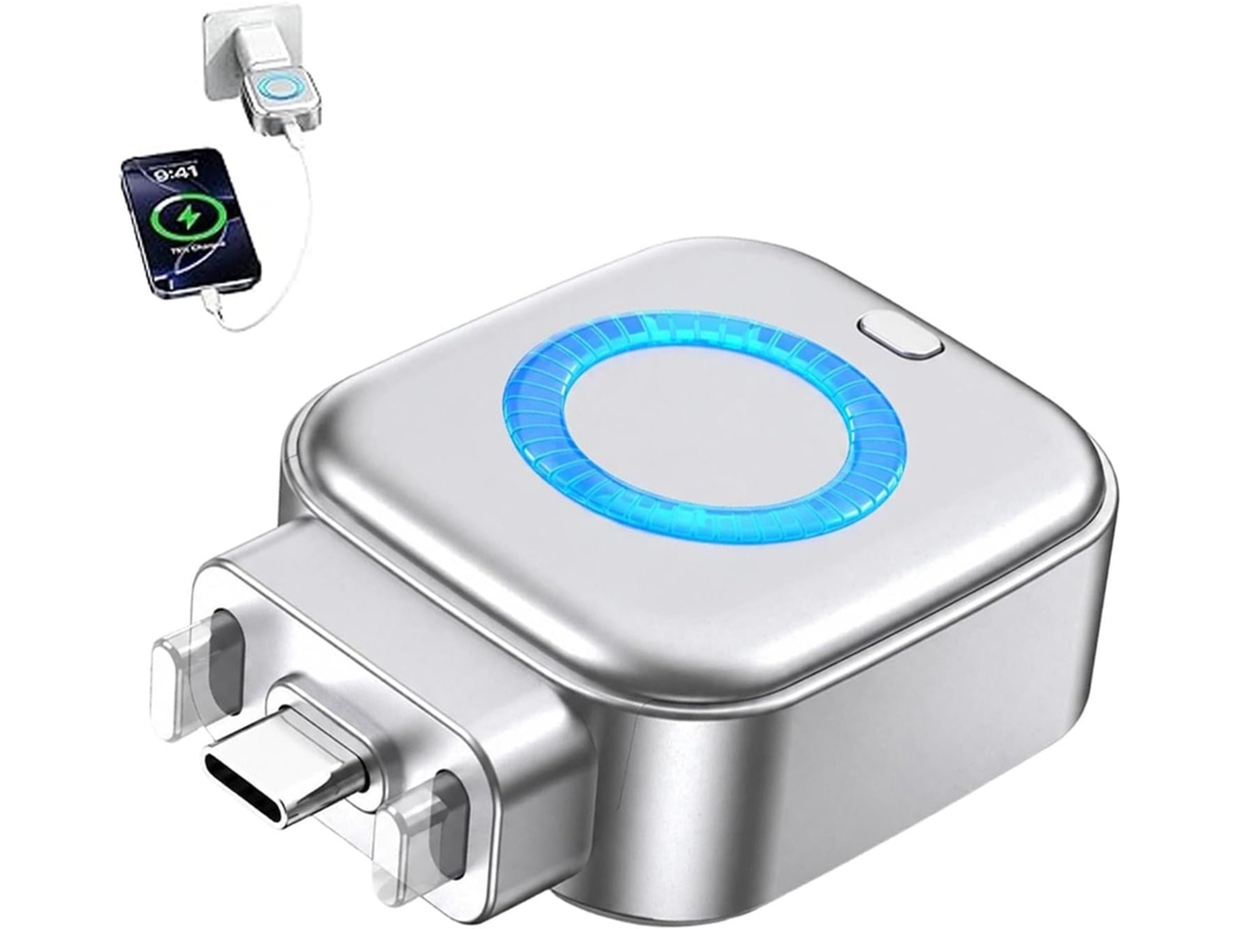 Carregador De Celular Com Desligamento Automático, Cabo Usb-c, 140w