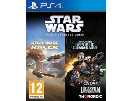 Jogo PS4 Star Wars Racer e Commando Collection