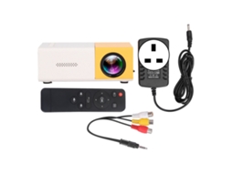 Projetor Mini 1080p Com Imagem De Reflexão Difusa Alto-falantes Plug Uk 100-240v