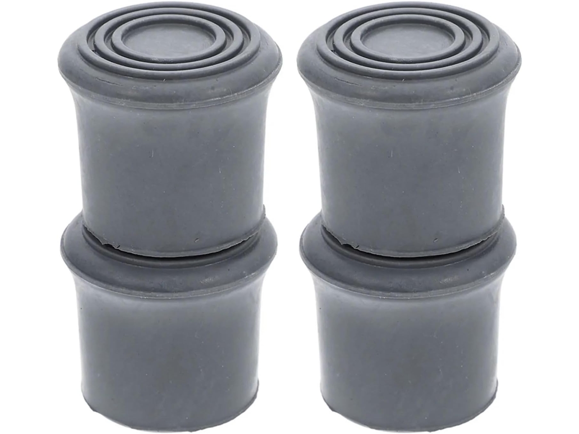 Conjunto De 8 Pés Borracha Para Cadeira Banho, Antiderrapantes, Resistentes E Com Proteção Para Bengalas