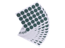 Pacote Com 300 Unidades De Papel Adesivo Versátil Para Isolamento Baterias, Na Cor Verde, Ideal Para Projetos Escolares