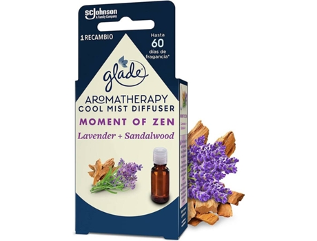 Recarga para Ambientador Elétrico GLADE AROMATERAPIA Moment of Zen