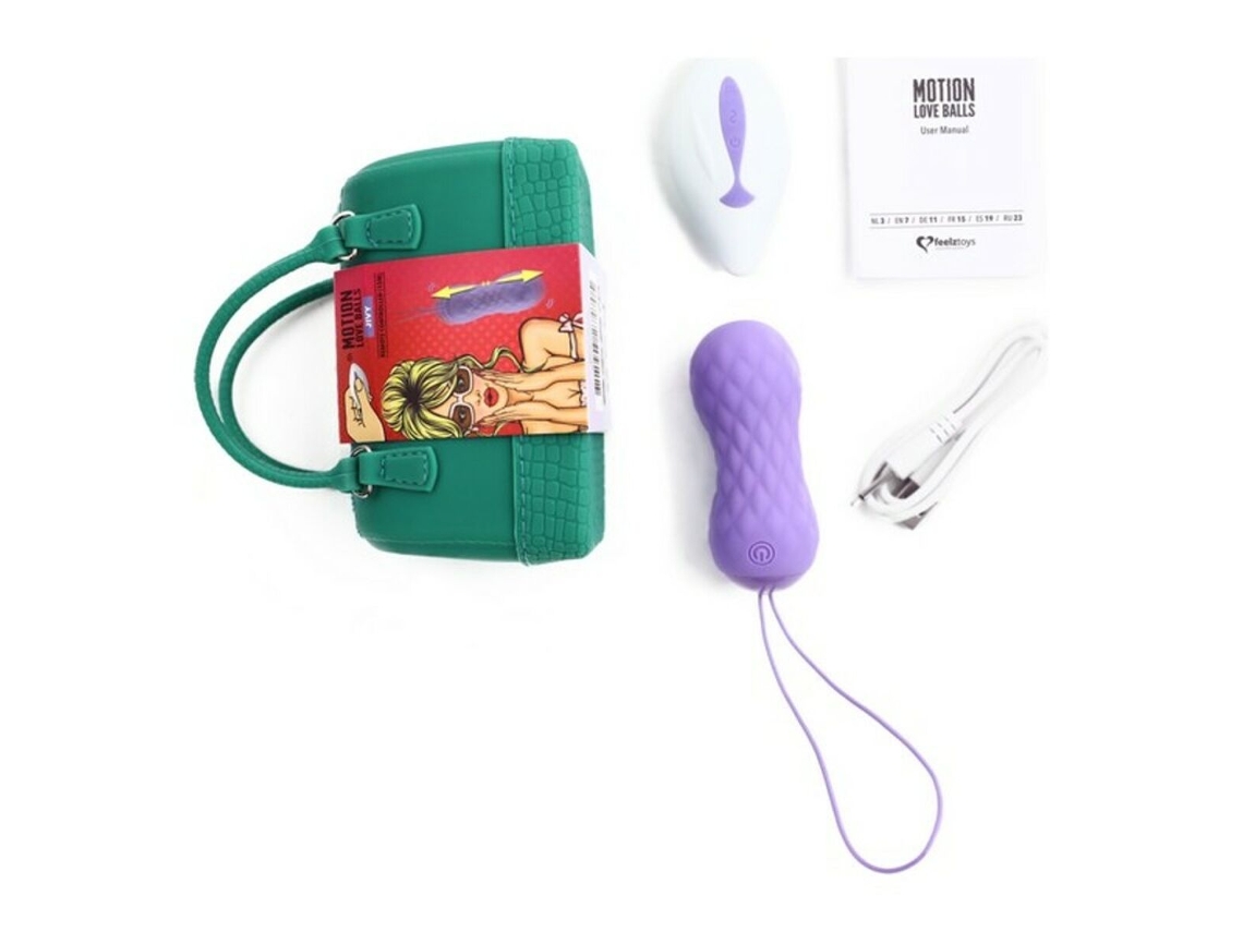 Motion Love Bolas de Orgasmo FeelzToys Roxo