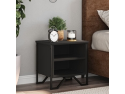 Vidaxl Mesa De Cabeceira 40x30x40 Cm Contraplacado Preto