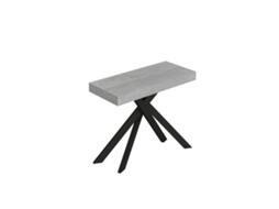 Consola Extensível 90X40/300 Cm Saki Premium Pernas Betão Antracite ITAMOBY